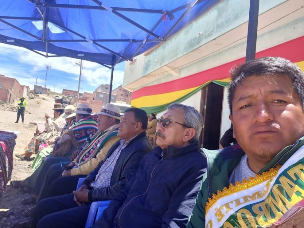 Acto de aniversario de Tambo Quemado