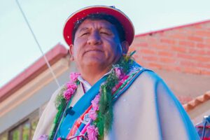 Gobernador de Potosí en una jornada pasada
