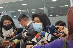 La senadora del Movimiento Al Socialismo (MAS), Lindaura Rasguido, habla sobre el federalismo en Bolivia