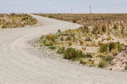 Mantenimiento del camino El Choro-Puente Caracila
