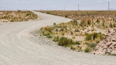 Mantenimiento del camino El Choro-Puente Caracila
