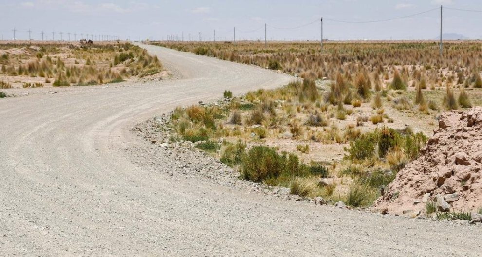 Mantenimiento del camino El Choro-Puente Caracila
