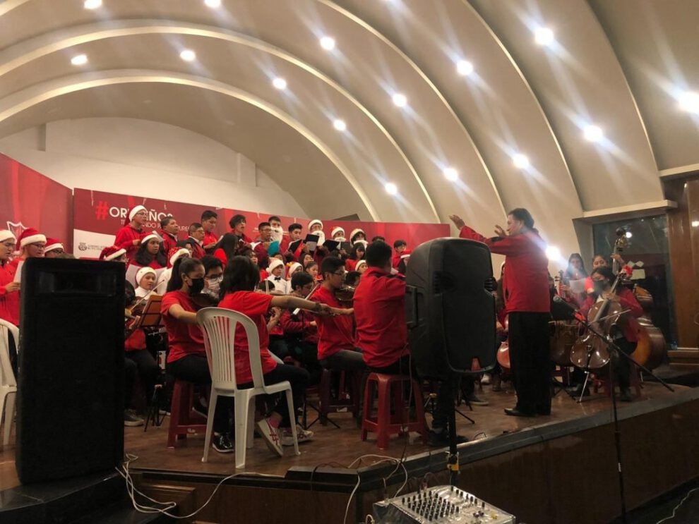 Concierto navideño del Coro Polifónico y la Orquesta Filarmónica para Aldeas SOS
