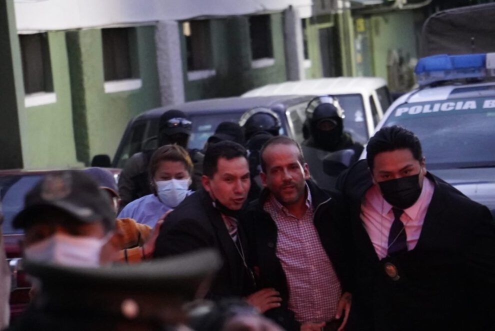 Camacho traslado La Paz