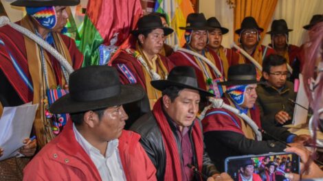 Avasallamientos en La Paz por Santos Quispe