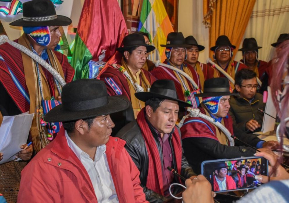 Avasallamientos en La Paz por Santos Quispe