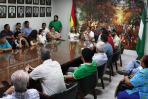 Liberación de Camacho en la reunión del Comité Cívico pro Santa Cruz