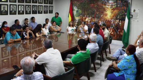 Liberación de Camacho en la reunión del Comité Cívico pro Santa Cruz