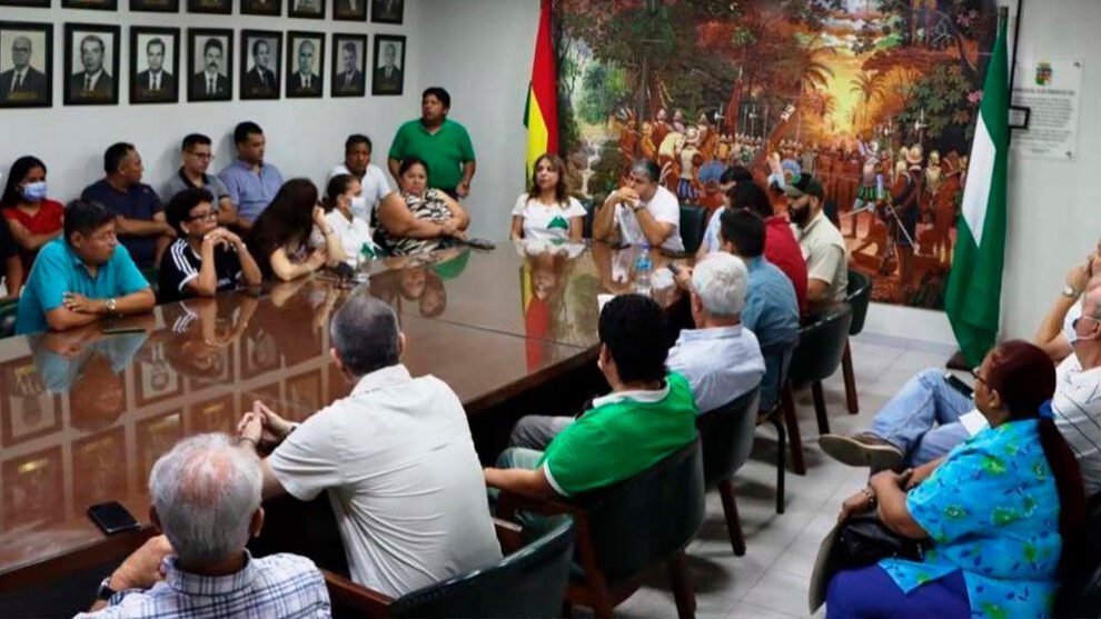 paro cívico en Santa Cruz por la liberación de Camacho
