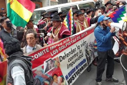 Agresión a opositores en La Paz