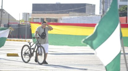 Paro cívico en Santa Cruz con puntos de bloqueo