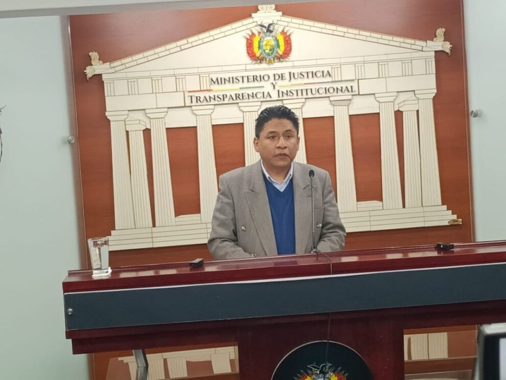 Aprehensión de Camacho según el ministro de Justicia, Iván Lima