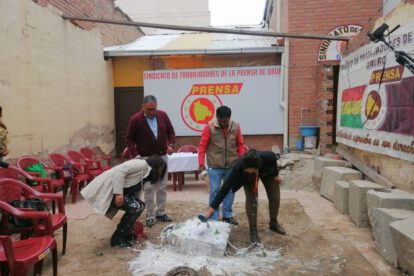 Construcción del STPO en Oruro