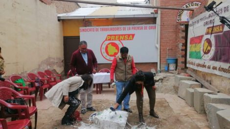 Construcción del STPO en Oruro