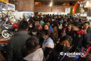 Visitantes de la feria EXPOTECO 2022