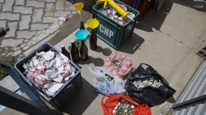 Fábrica clandestina de cerveza en El Alto