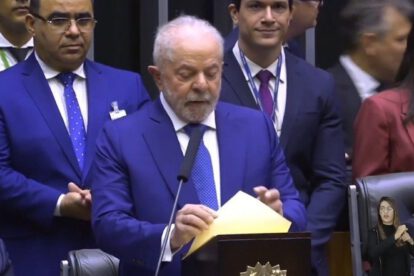 Lula da Silva juró como nuevo Presidente de Brasil