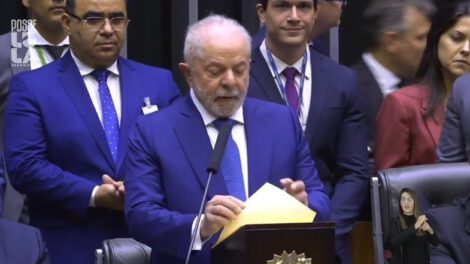 Lula da Silva juró como nuevo Presidente de Brasil