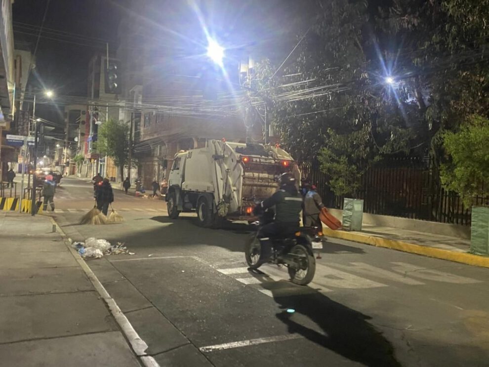 Recojo de basura se restablecerá el miércoles