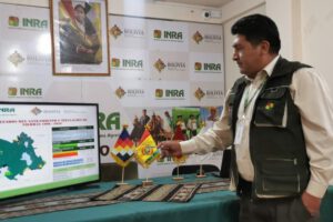 Saneamiento de terrenos en Oruro