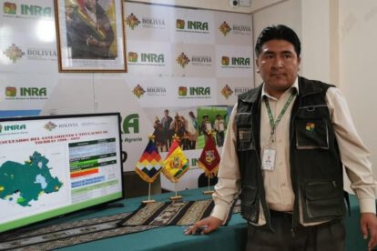 Títulos saneados en Oruro por el INRA