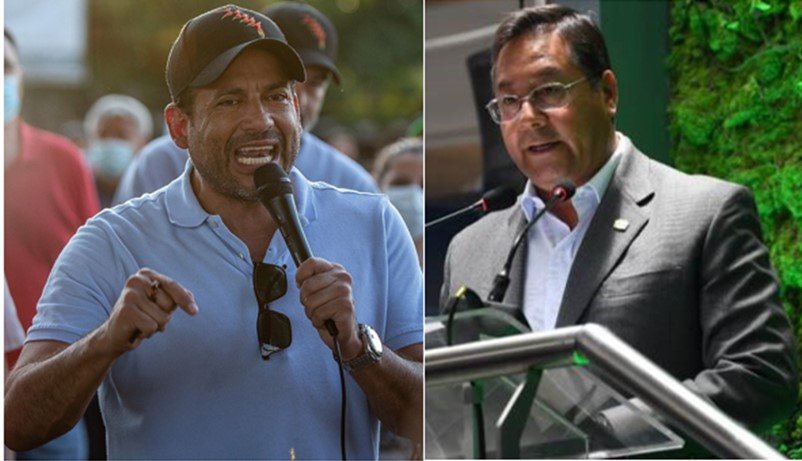 Camacho debate Arce sobre proyecto político en Bolivia