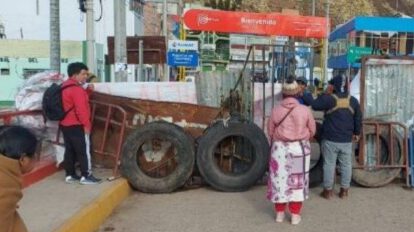 Bloqueo en Desaguadero