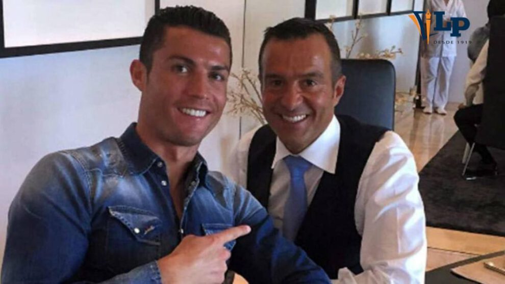 Cristiano Ronaldo ya no es representado por Jorge Mendes