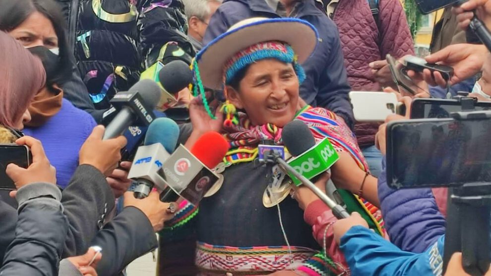 Lidia Patty considera que Luis Fernando Camacho no necesita salir de Chonchocoro para cuidar su salud