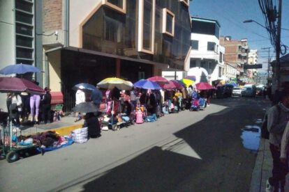 Feria Navideña en la avenida 6 de Agosto