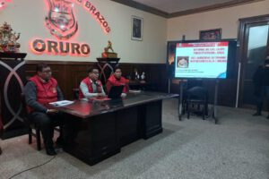 Ejecución del presupuesto institucional en la Gobernación de Oruro