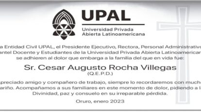 Cesar Augusto Rocha Villegas (Q.E.P.D.)