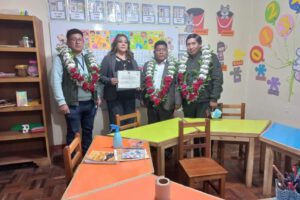 Unidad educativa América en Oruro