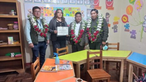 Unidad educativa América en Oruro