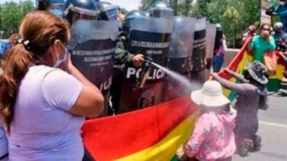 Gases lacrimógenos vencidos utilizados por la Policía
