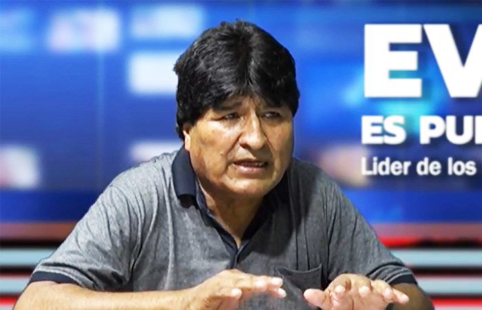 Evo Morales denuncia amenazas en su programa dominical