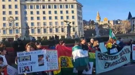 Liberación de presos políticos en Bolivia