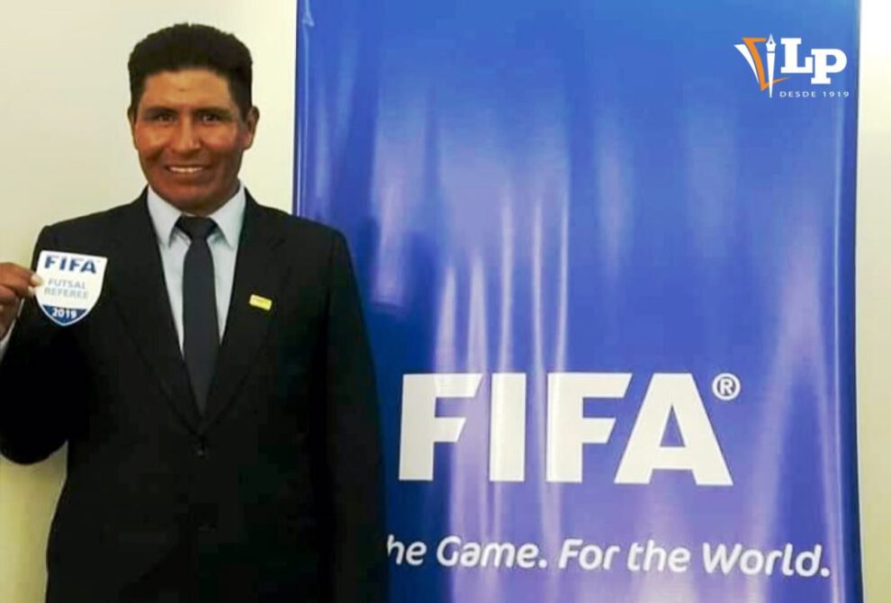 Juan Carlos Villarroel árbitro FIFA reconocido en futsal
