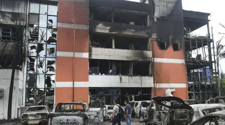 Atentados en Santa Cruz contra personas y propiedades
