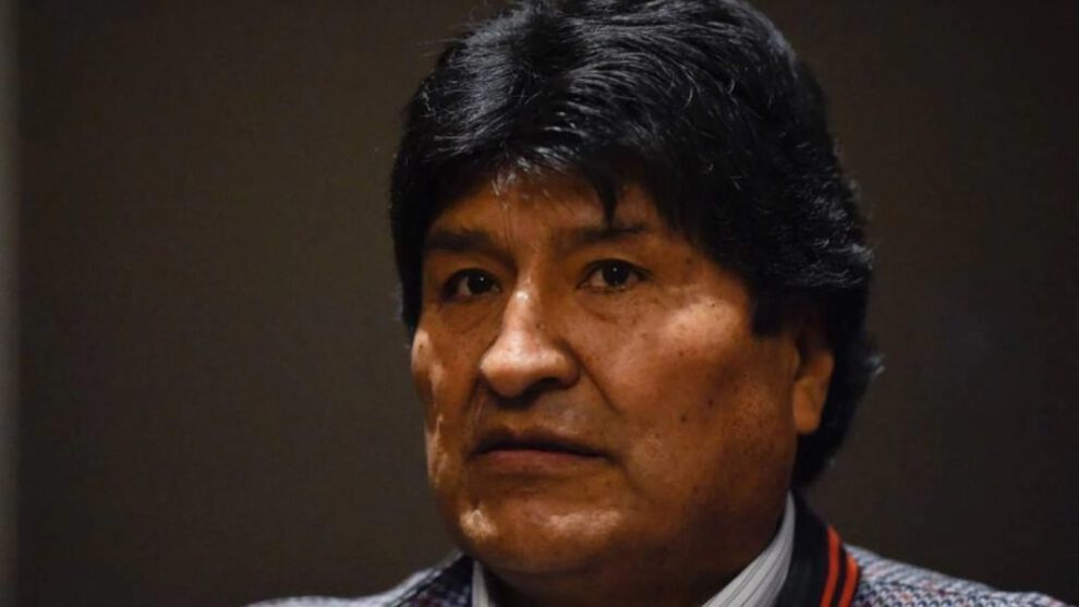 Evo Morales, expresidente de Bolivia