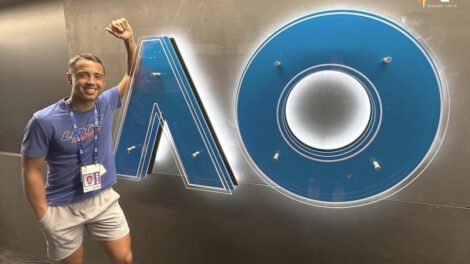 Hugo Dellien en el Abierto de Australia