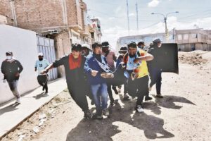 Protestas en Perú