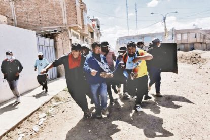 Protestas en Perú