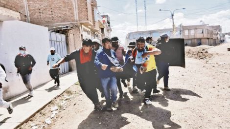 Protestas en Perú