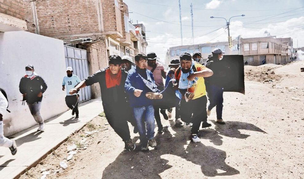 Protestas en Perú
