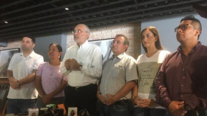 Comunidad Ciudadana respalda la protesta en Santa Cruz