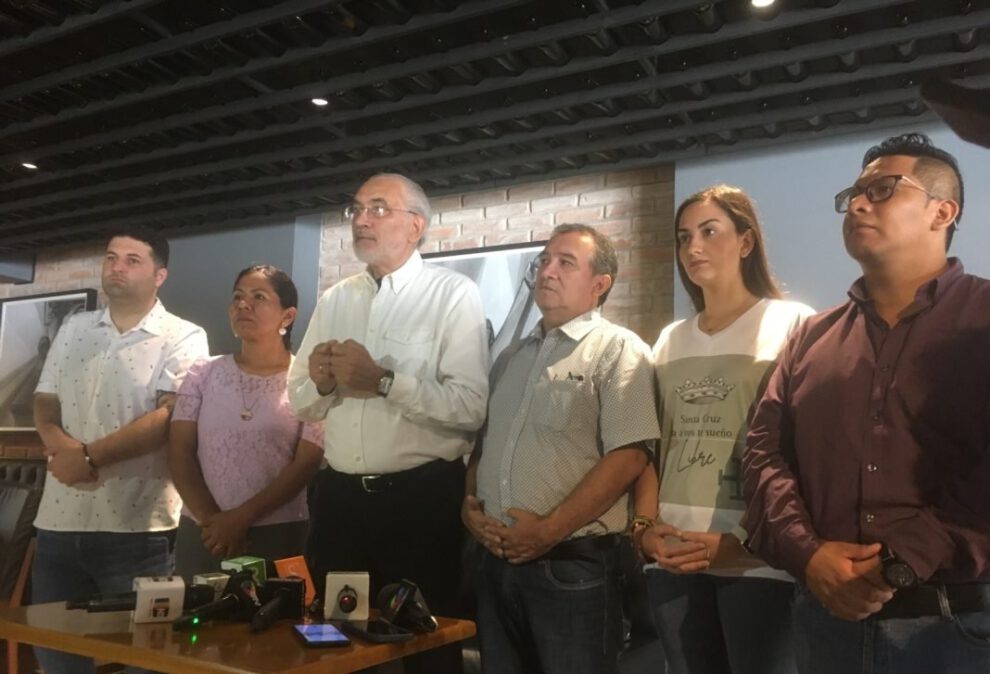 Comunidad Ciudadana respalda la protesta en Santa Cruz