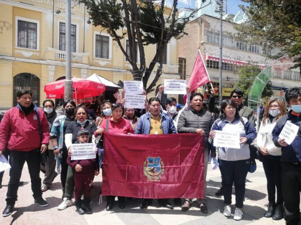 Gran Marcha de la Orureñidad en Oruro