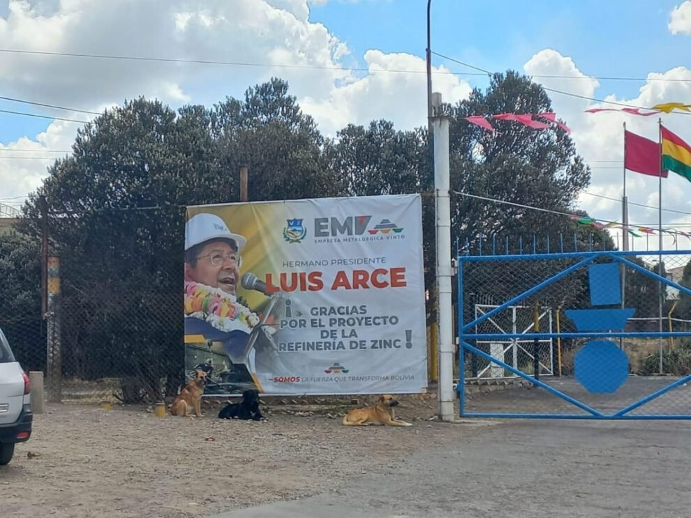Financiamiento para refinadora de zinc en Oruro
