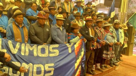 Pacto de Unidad se moviliza pidiendo justicia por Senkata